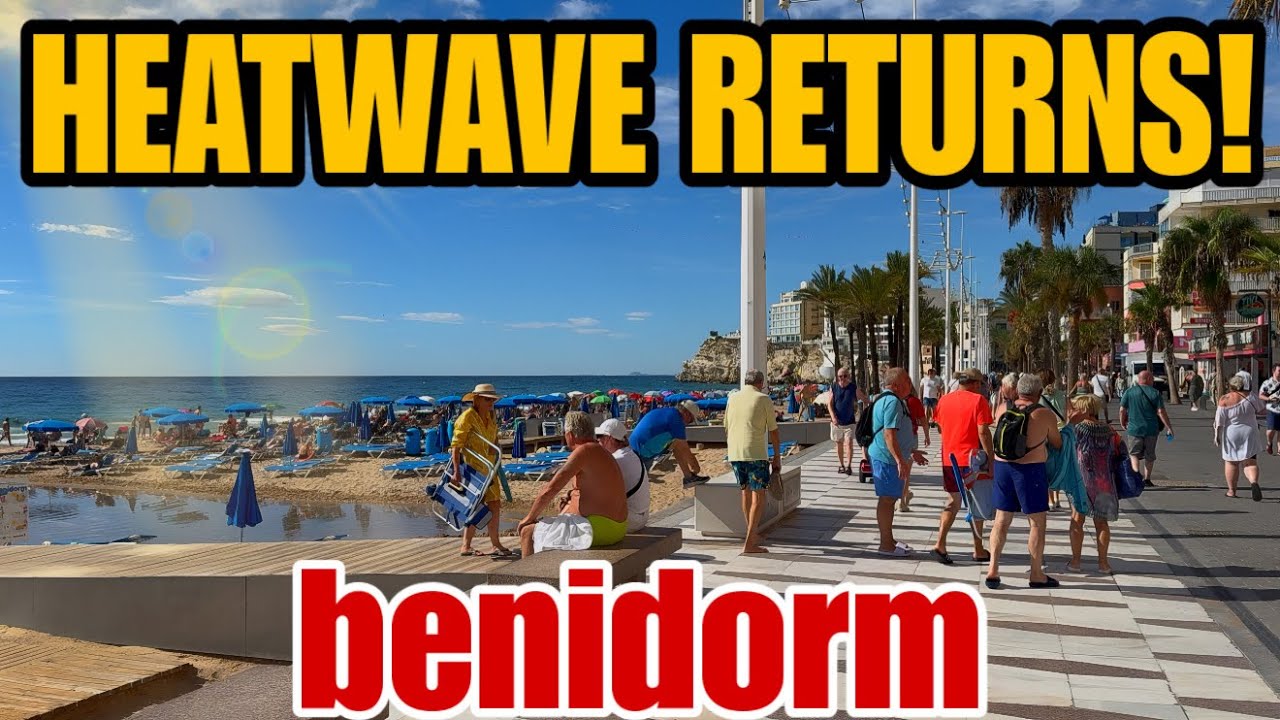 Бенидорм &mdash; новая волна тепла в октябре! 😯☀️
