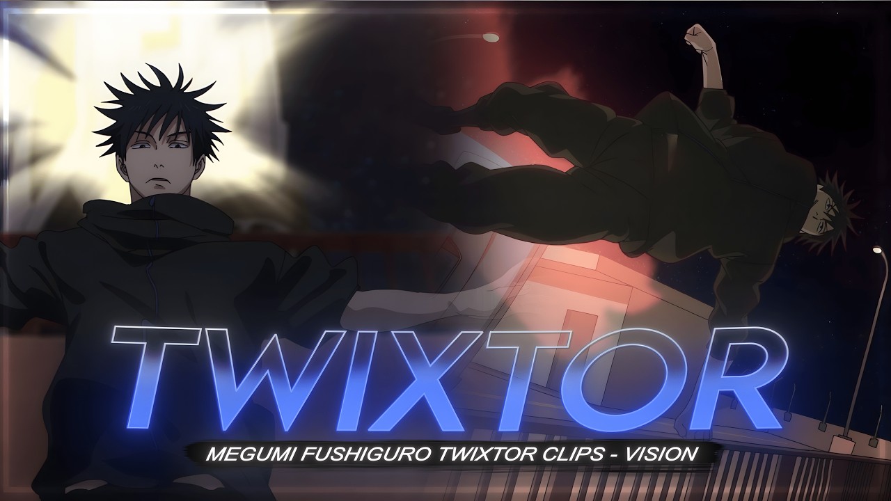 Megumi Fushiguro Twixtor Clips | 4K Quality | Jujutsu Kaisen S3 Ep6