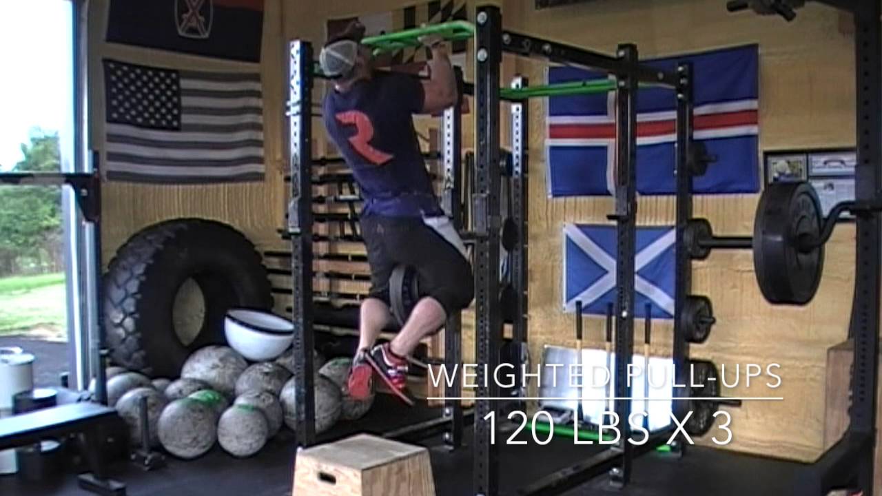 Want Bigger Arms? Here's How -185lb Weighted Pull Ups, 300 lb Viper Press