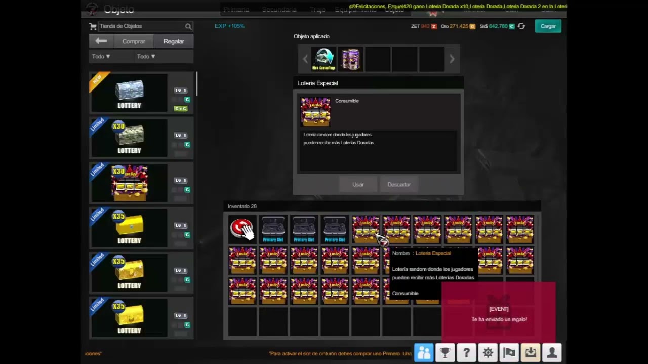 👽Abriendo 60 Lotería Especial🎁Lluvia De Loterías💰Op7💰