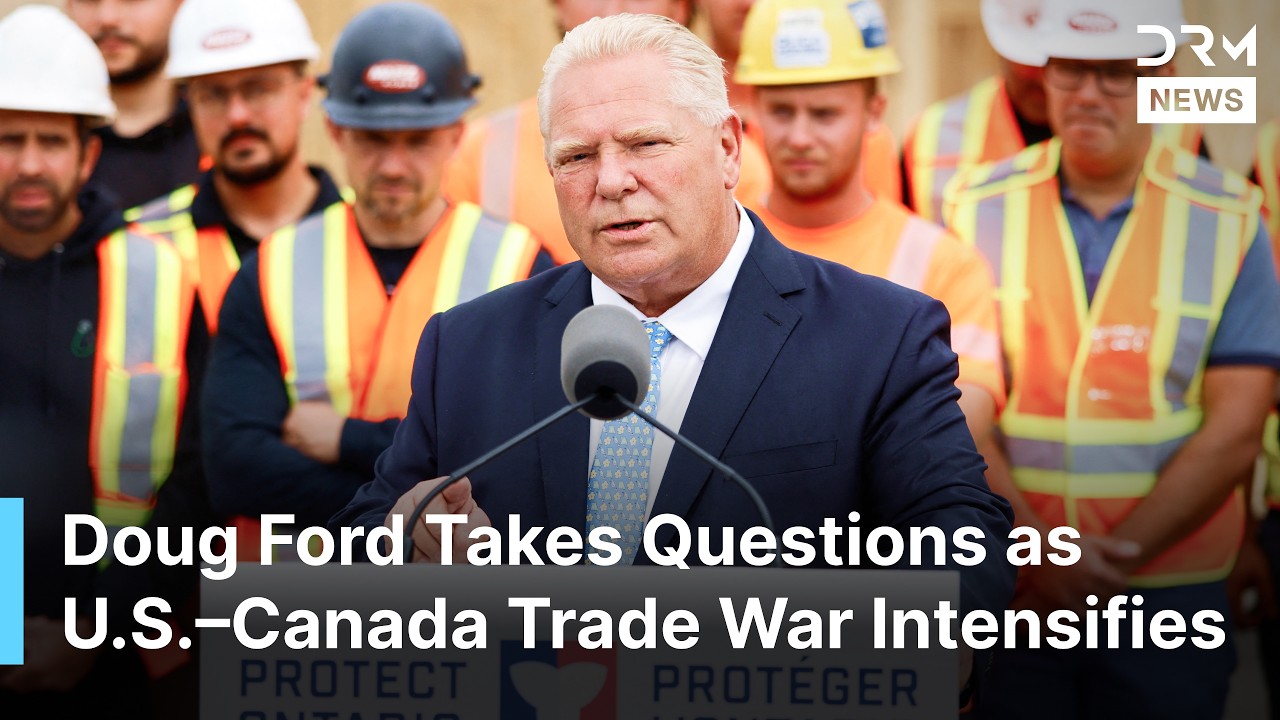 FULL Q&A: Doug Ford Blasts Trump Over Tariffs, Says Canada Will Not Back Down | AC1N