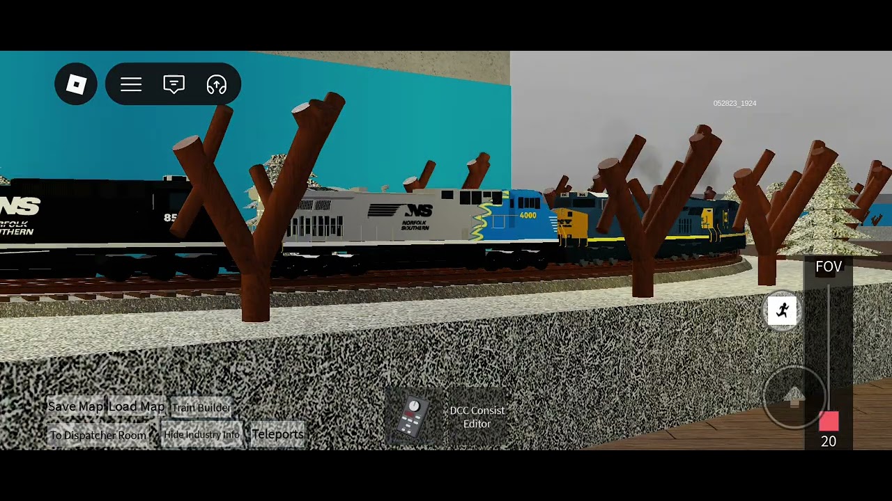 CSX 7800 leaves rail cars behind based on a story with a crash 