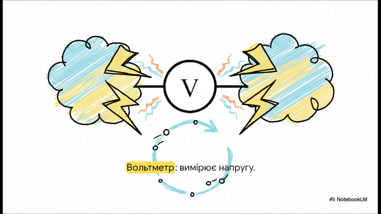 Електричний струм та елементи електричного кола