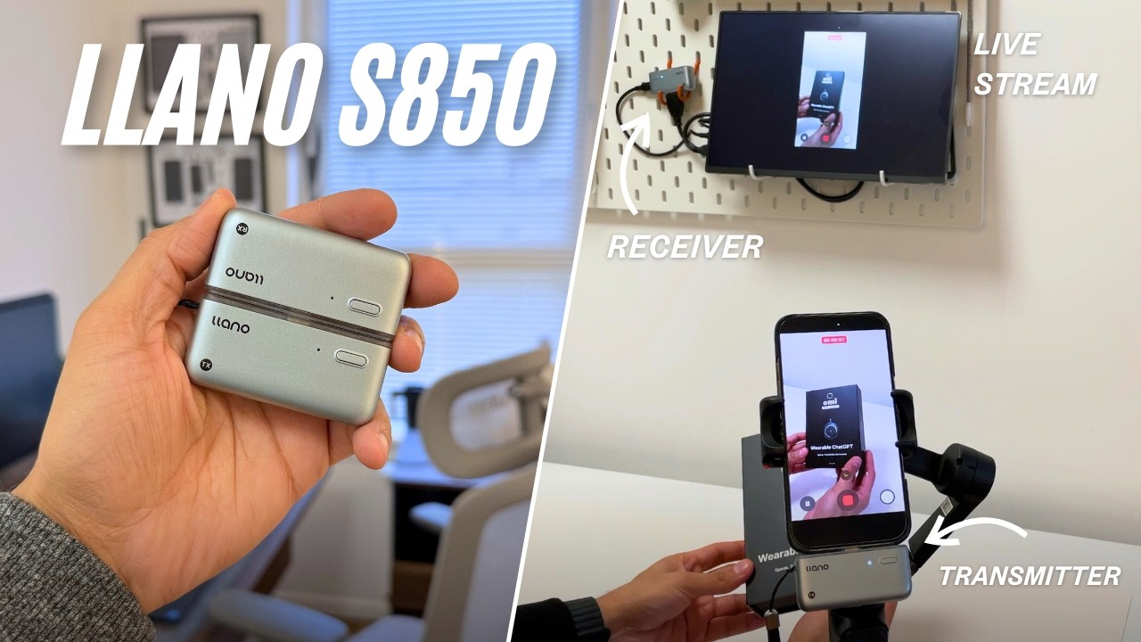 Llano S850 Wireless HDMI Transmitter Review | Creator Setup Real-World Testing
