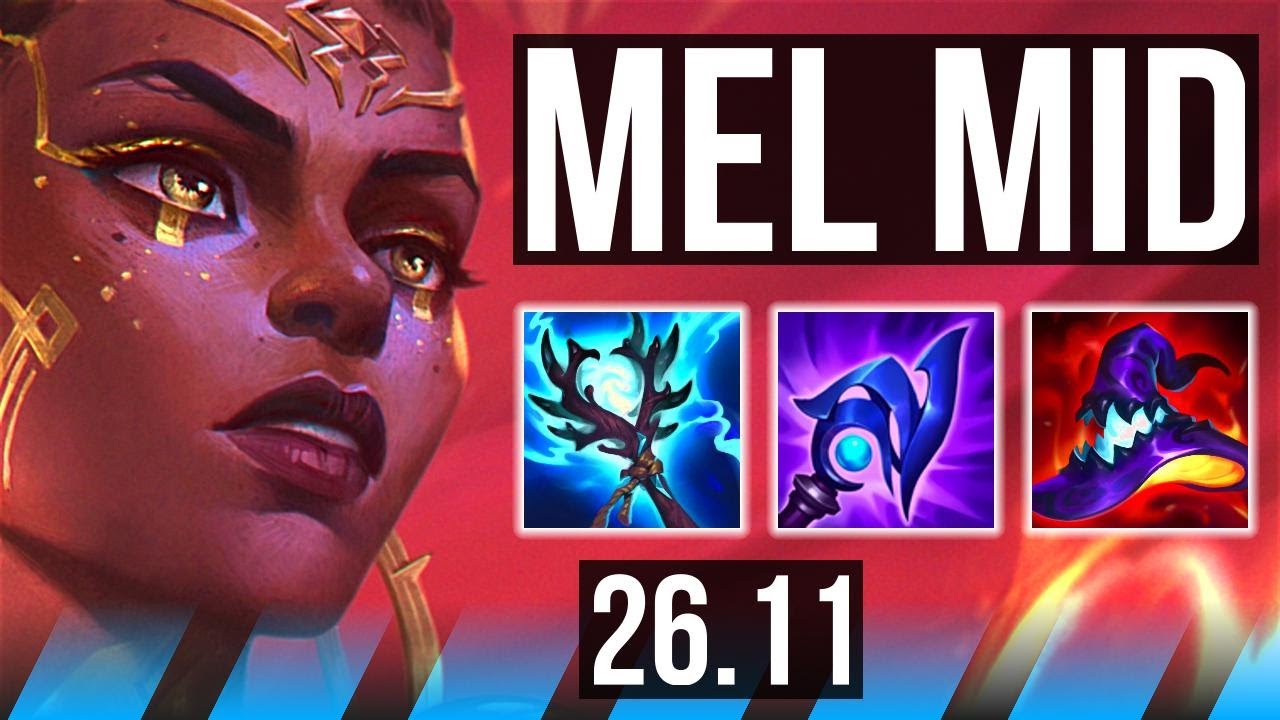 MEL vs ZED (MID) | Electrocute, 68K damage, 6k gold comeback | EUW Grandmaster | 26.11