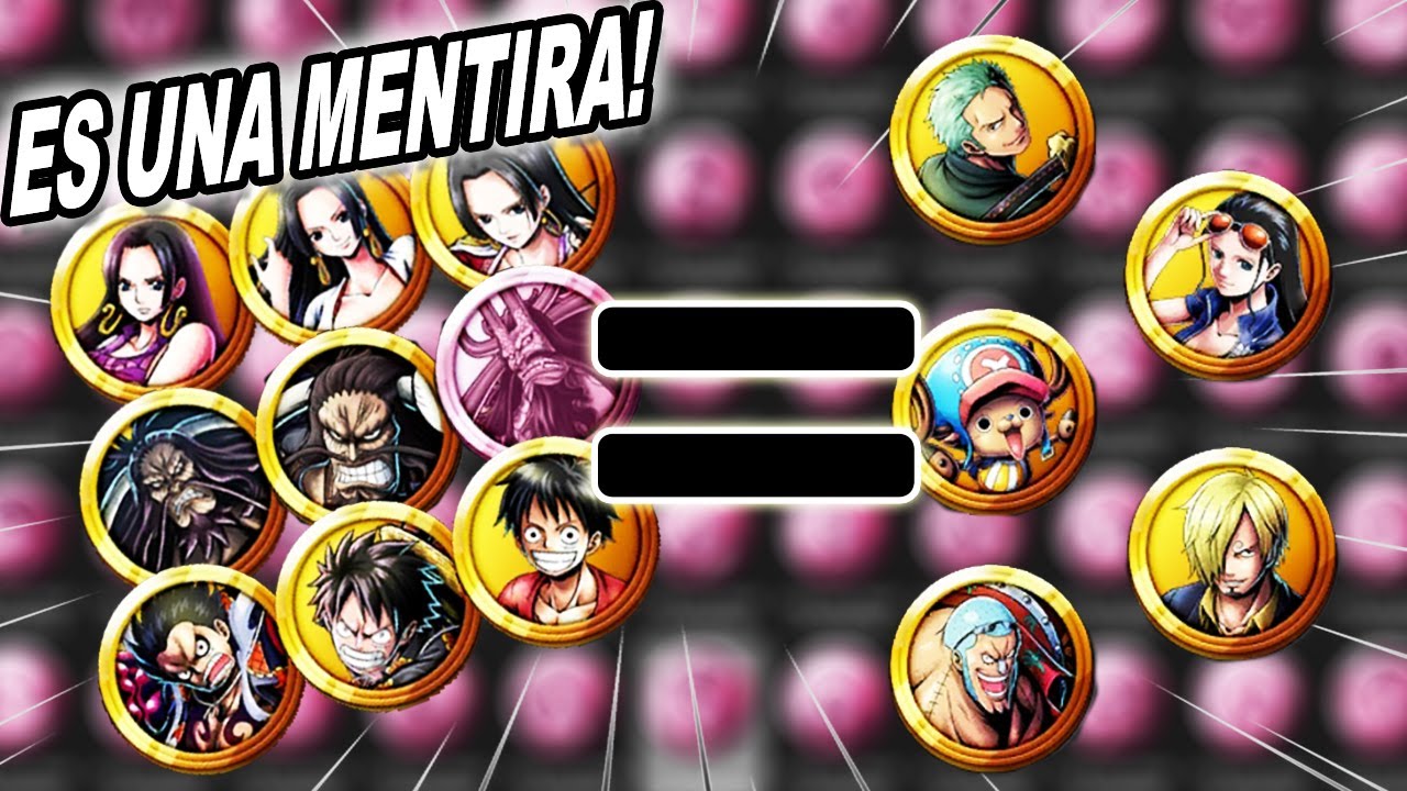 La GRAN mentira sobre las MEDALLAS! | No necesitas sets especificos! | One piece bounty rush