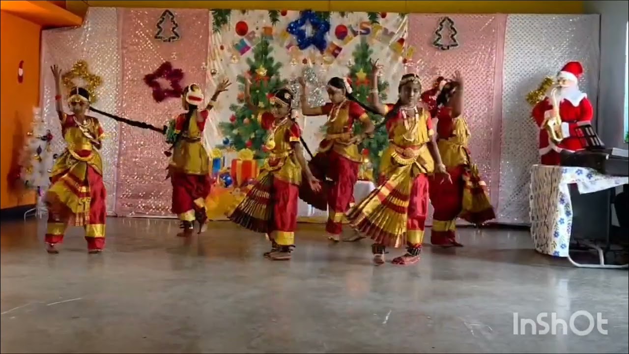 Traditional Bharatnatyam Dance 