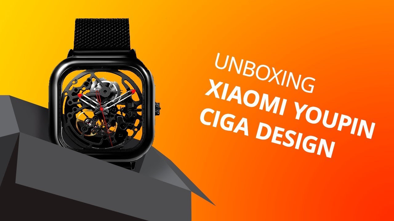 Xiaomi Youpin CIGA, um relógio mecânico automático