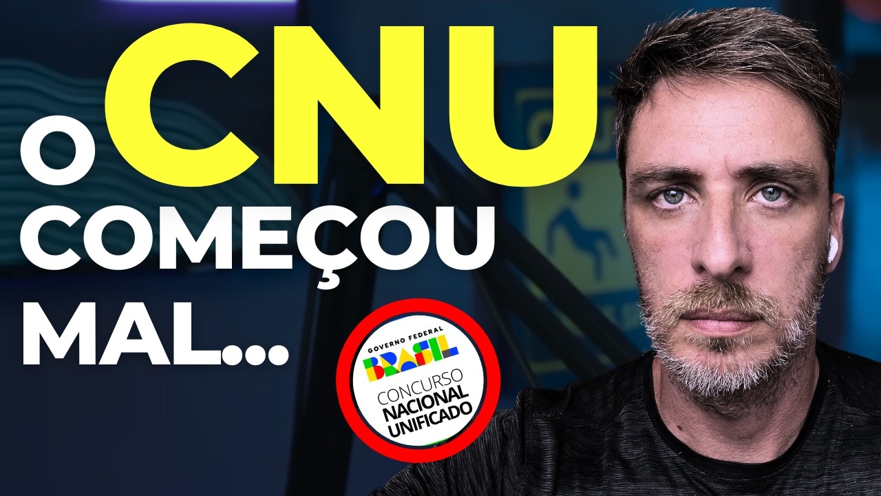 [🚨URGENTE!] CNU 2025 confirma a PIOR BANCA DE TODAS! Veja + detalhes do CONCURSO NACIONAL UNIFICADO