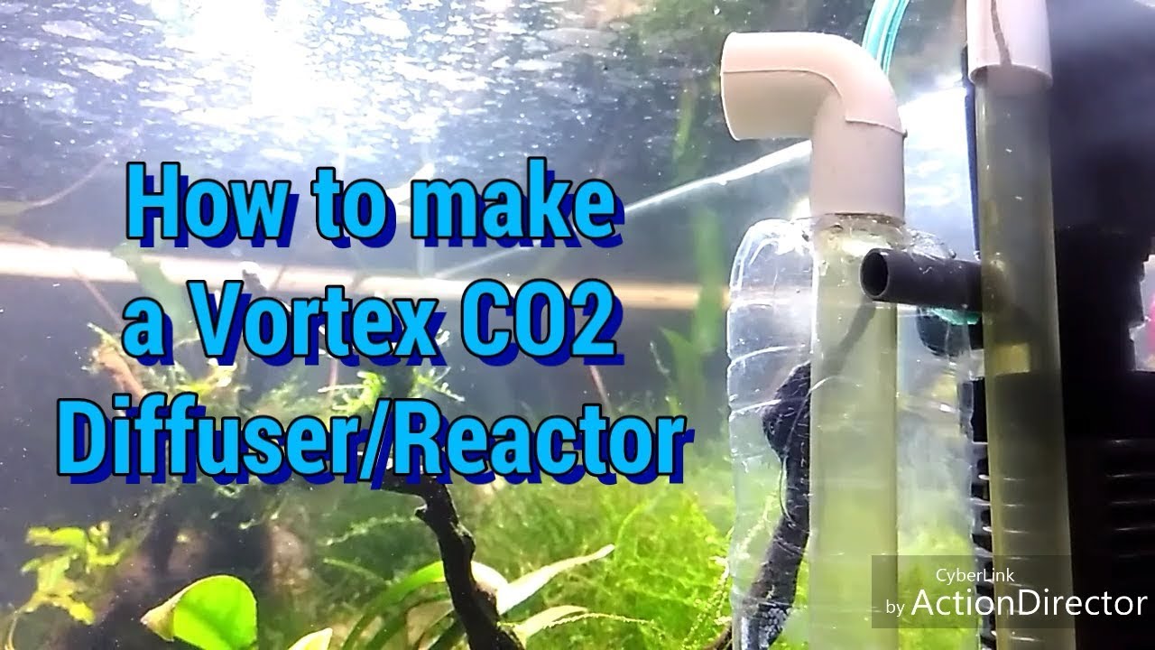 How to make a Vortex CO2 Diffuser/Reactor | Type 3