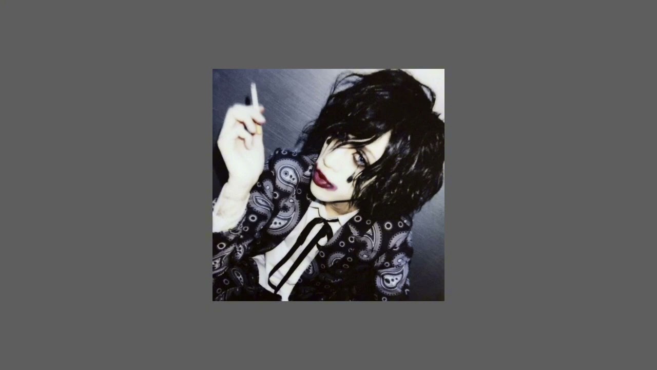 a visual kei playlist that feels like a horror movie