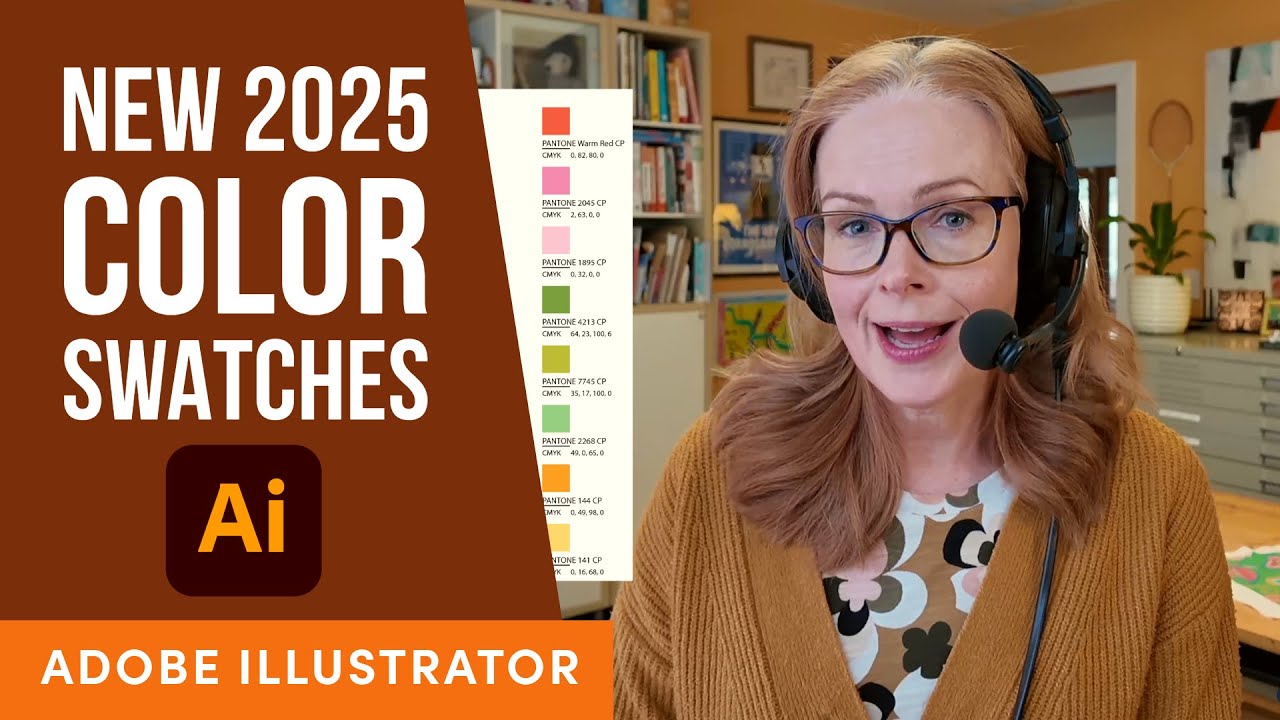 New Illustrator 2025 Color Swatch Features, Create Color Chips Info