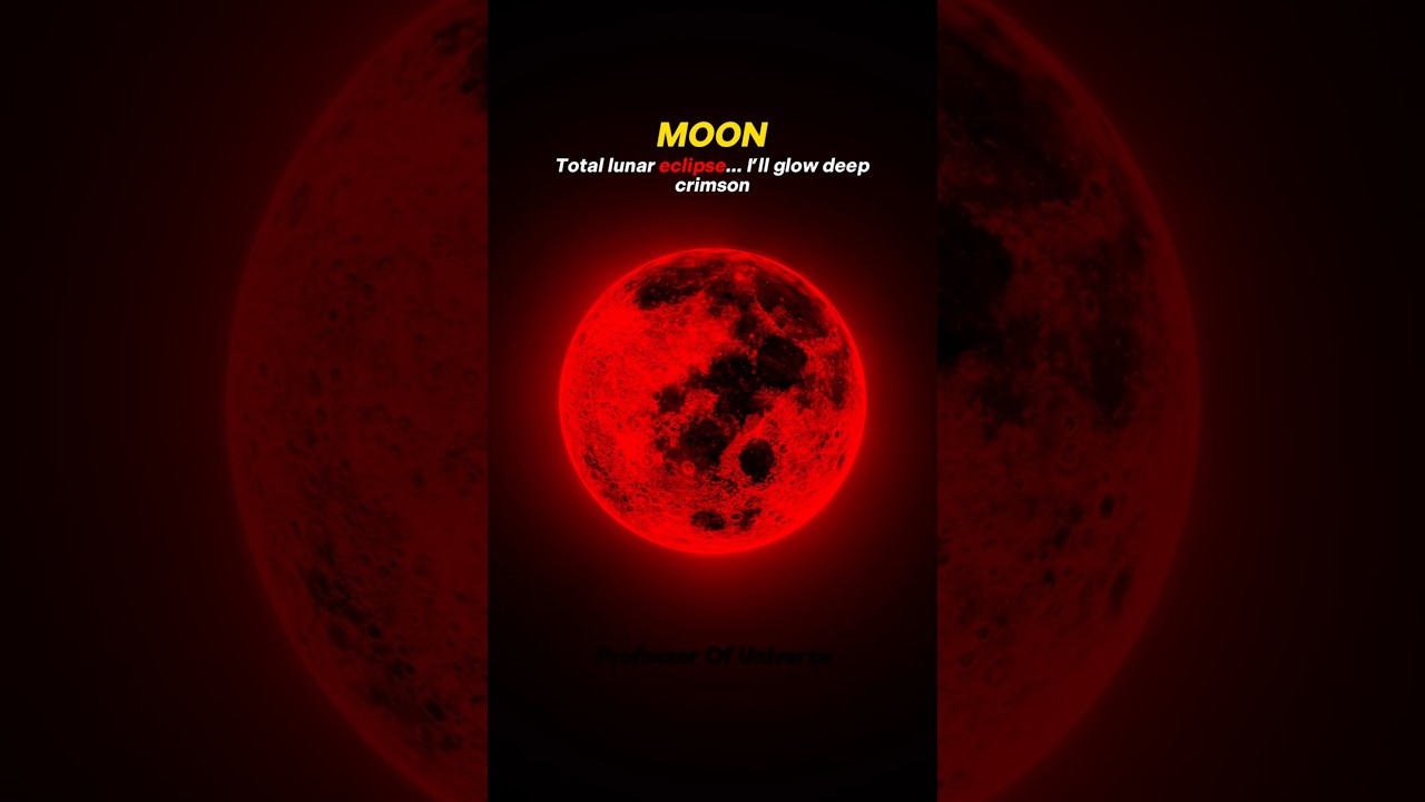 Blood Moon Is Coming ☠️ #Space #Earth #Sun