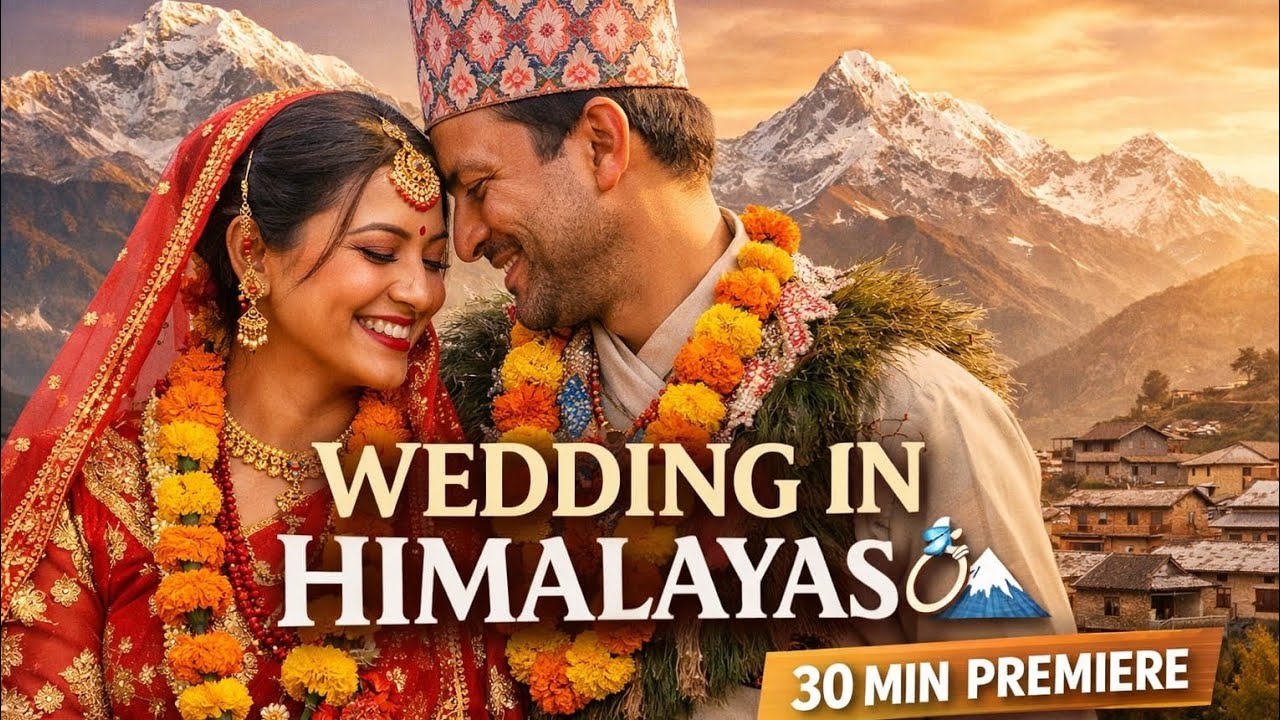हिमालको काखमा बिहे 💍🏔️ | Himalayan Wedding Vibes
