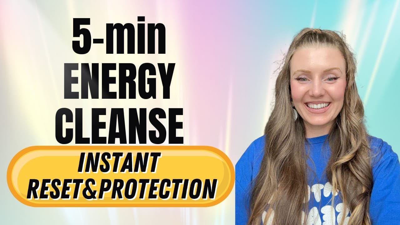 5-Min Energy Cleanse🌟Instant Reset & Protection | Reiki for Empaths 