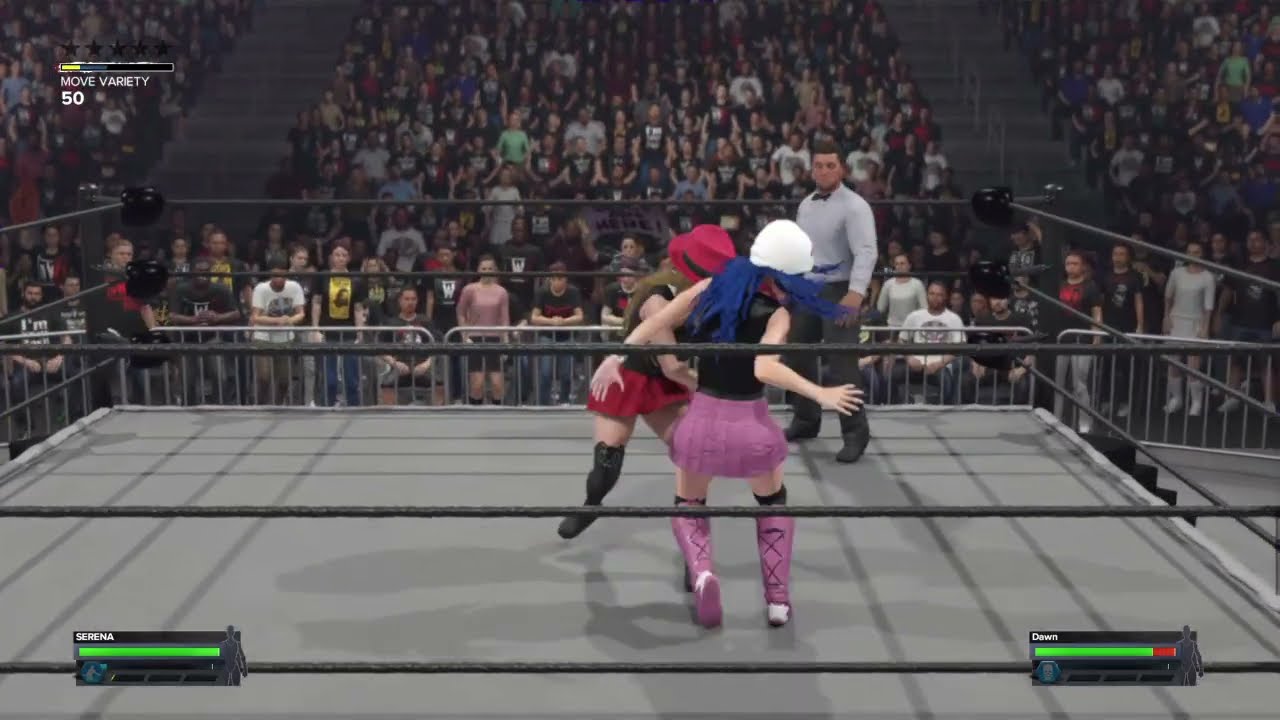WWE 2K24: Serena vs. Dawn