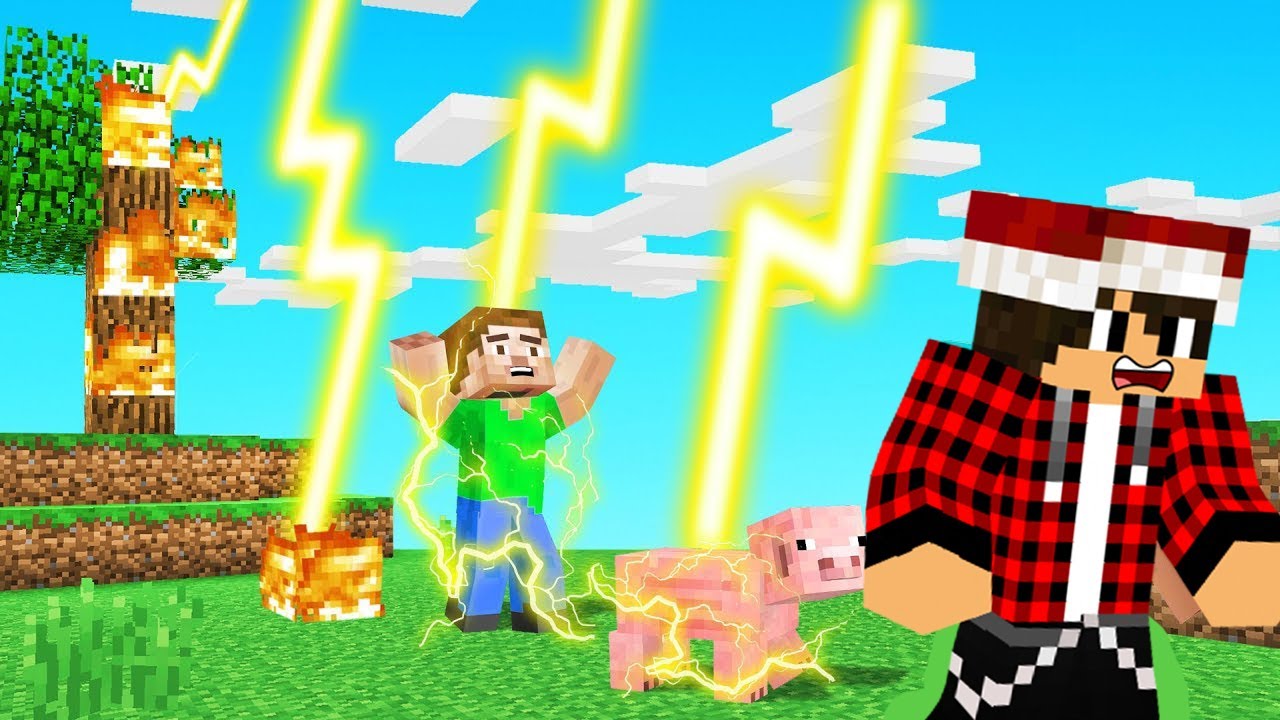 ماين كرافت ولكن كل دقيقة لعنة جديدة !! ⚡️🔥