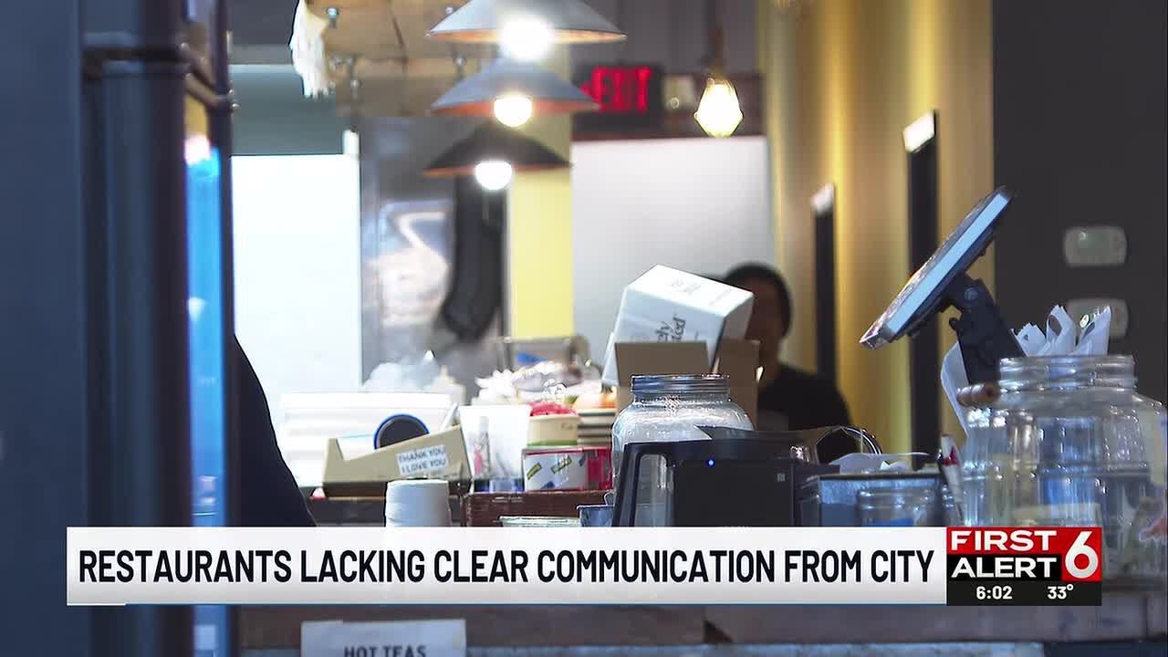 Omaha restaurants lacking clear communication from city