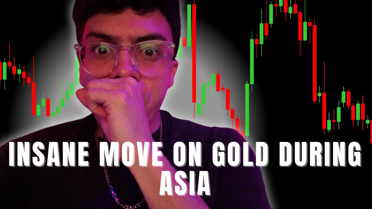 We Caught a Huge Gold Move in Asia Session (Flow Model Breakdown)