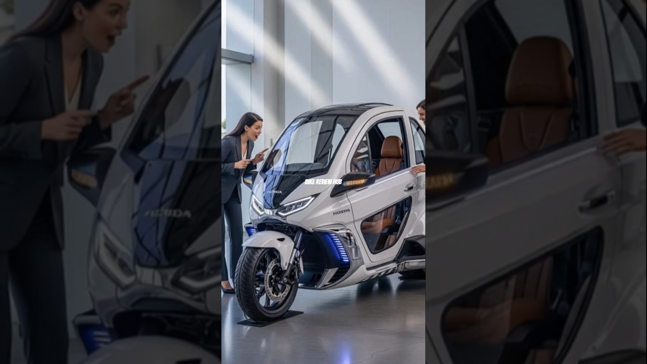 2026 Honda Cabin Trike is INSANE! 🤯 The Ultimate 3-Wheel Future Vehicle
