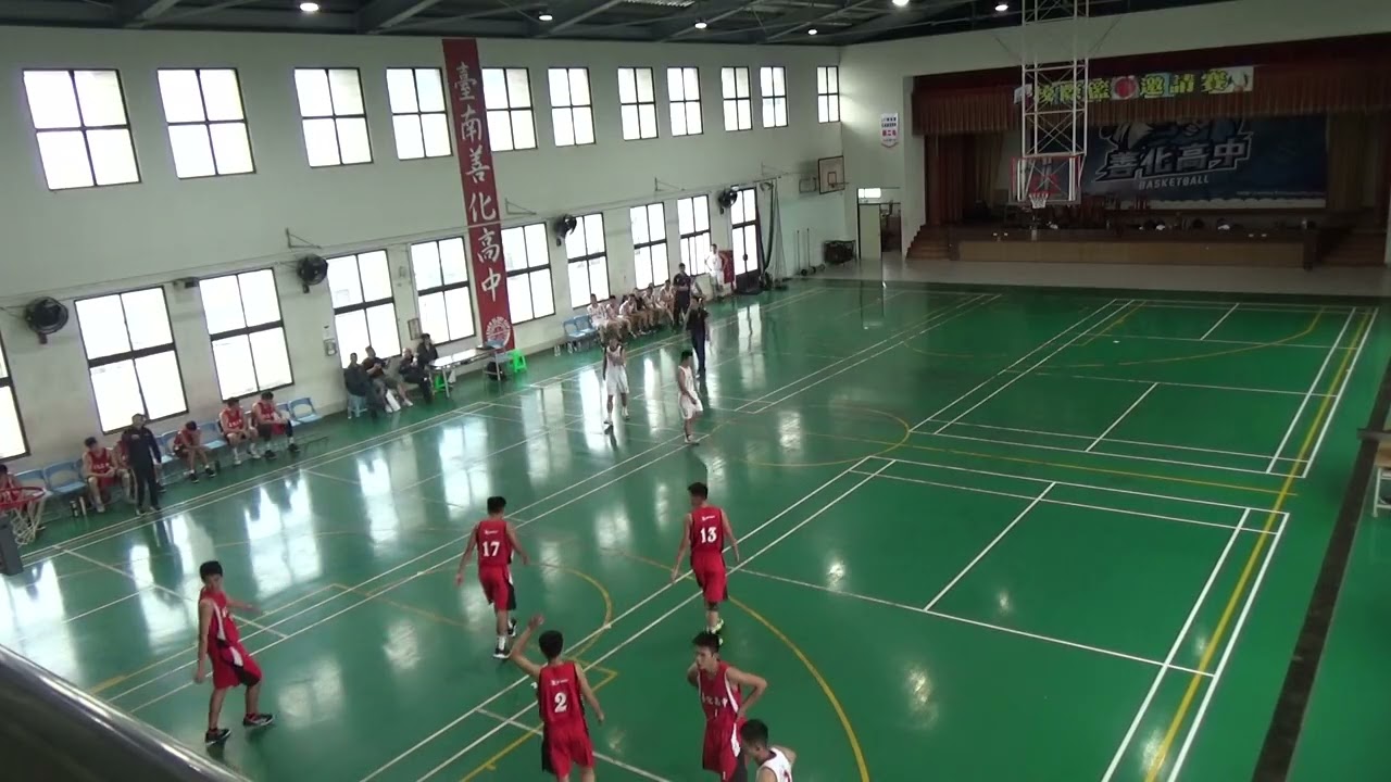 陸官男籃89期1080303善化高中 友誼賽11