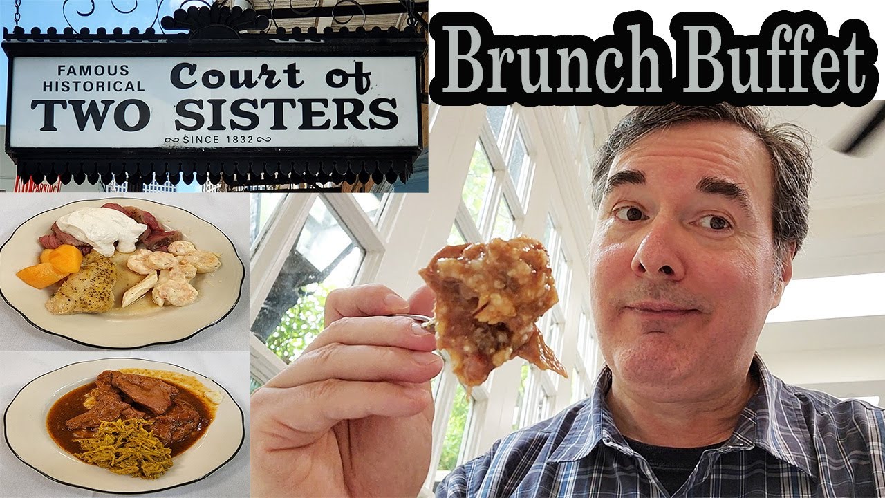 New Orleans French Quarter: Jazz Brunch Creole Buffet at The Court of Two Sisters