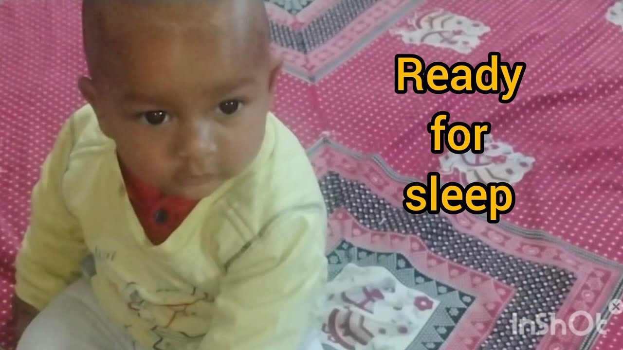 Sleeping time for Ashwik#cutebaby vlogs