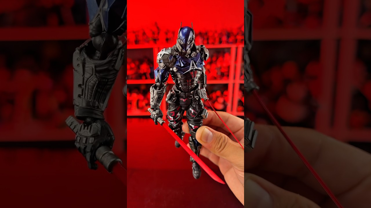 Let’s unbox Amazing Yamaguchi Revoltech Arkham Knight Action Figure from the video game Batman