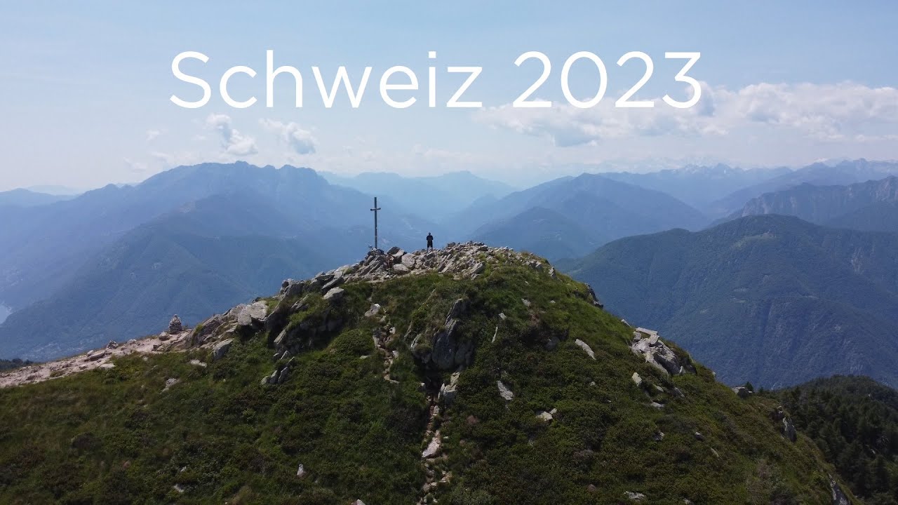 Urlaub und Wandern in der Schweiz, Juni 2023