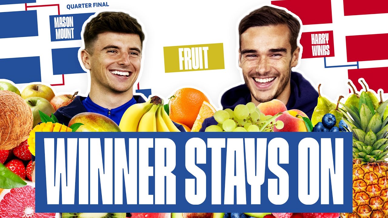 Mount & Winks Pick the Best Fruit! 🍏🍓 | Mason Mount & Harry Winks | Winner Stays On