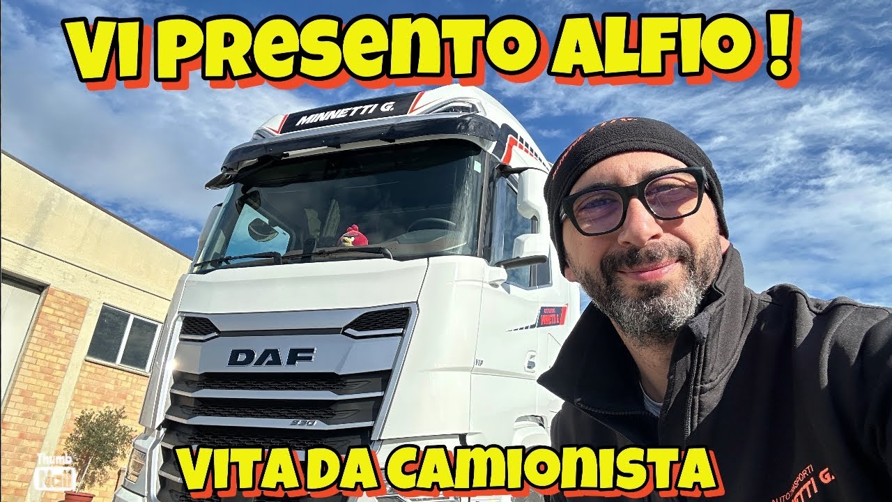 VITA DA CAMIONISTA - Vi presento Alfio - VLOG - 09-02-2026