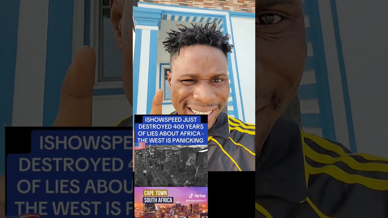 Ishowspeed destroyed 400 years of lies about Africa #creatorsearchinsights #western #africa #world