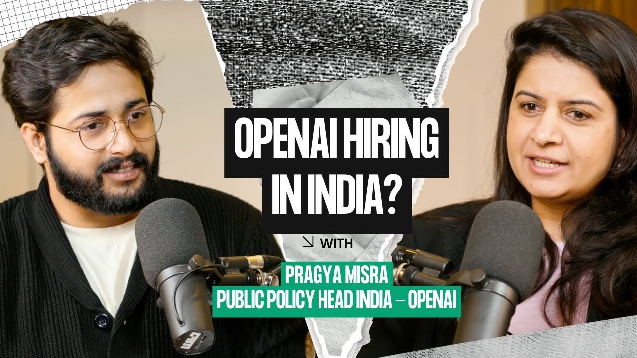 Is OpenAI hiring in India? (Clips) | Pragya Misra | First OpenAI Employee of India