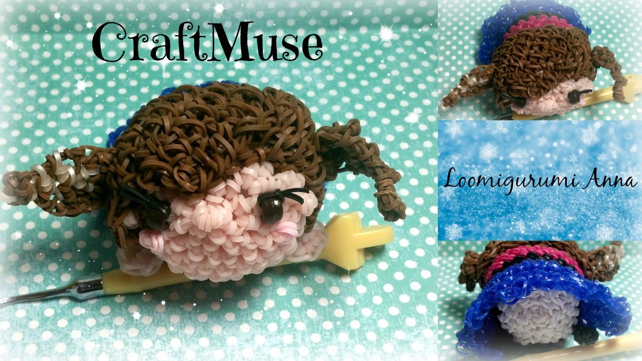 Rainbow Loom Loomigurumi Anna (Inspired by TSUM TSUM)