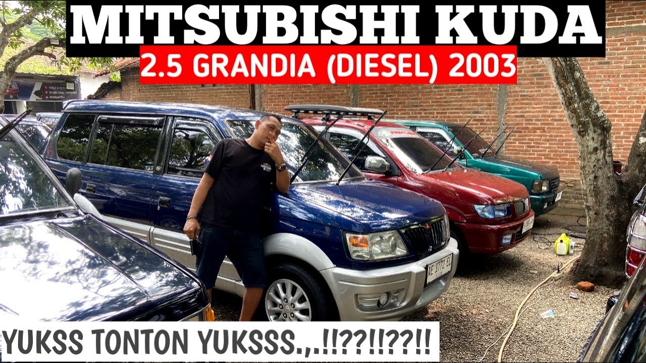 MITSUBISHI KUDA GRANDIA 2.5 DIESEL 2003 WARNA BIRU YG ADA DI OMAH PANTHER PONOROGO!!!!