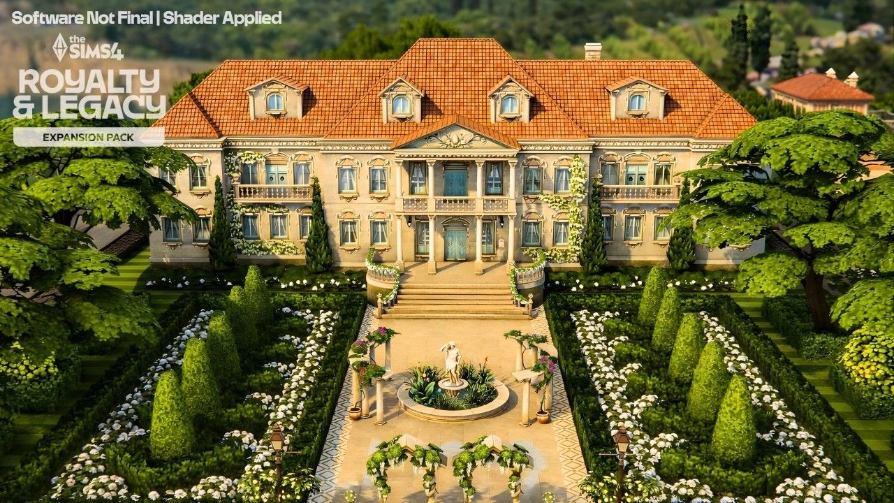 Bellacorde Palace 👑 Royalty & Legacy 🏰 The Sims 4 Speed Build | No CC
