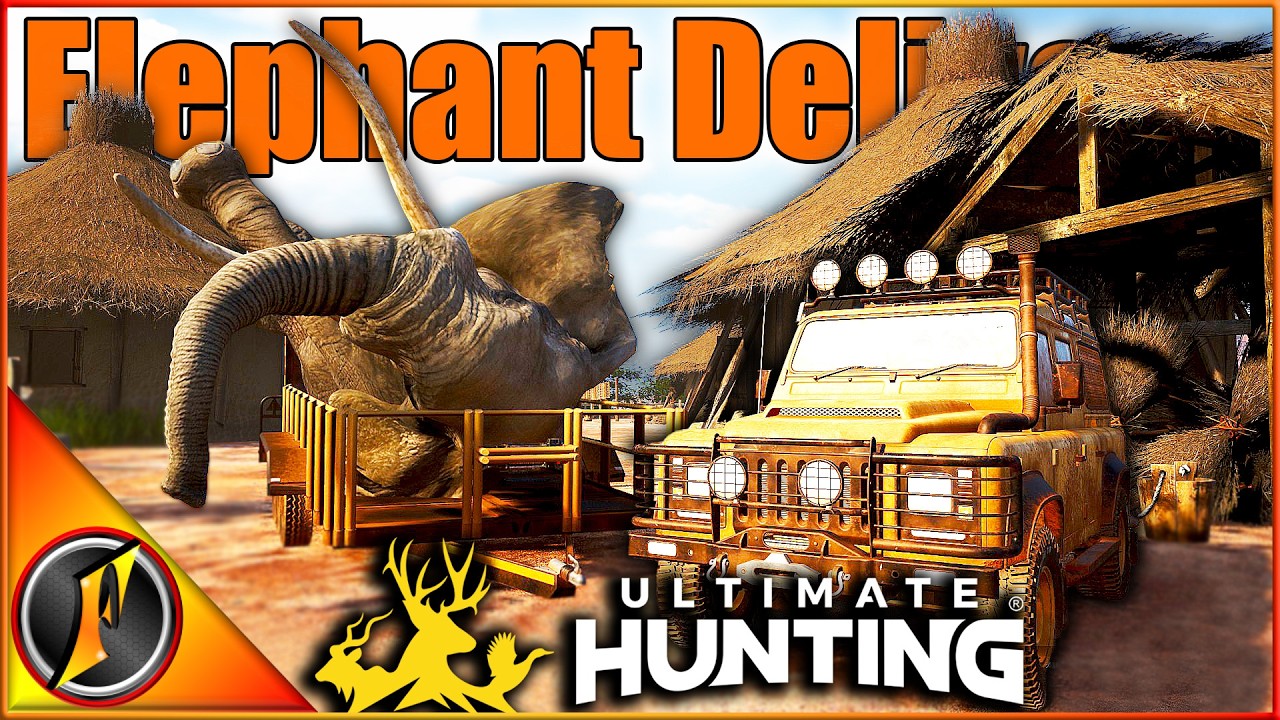 We HEARTSHOT an ELEPHANT and Hauled Him Back to the Village! | Ultimate Hunting