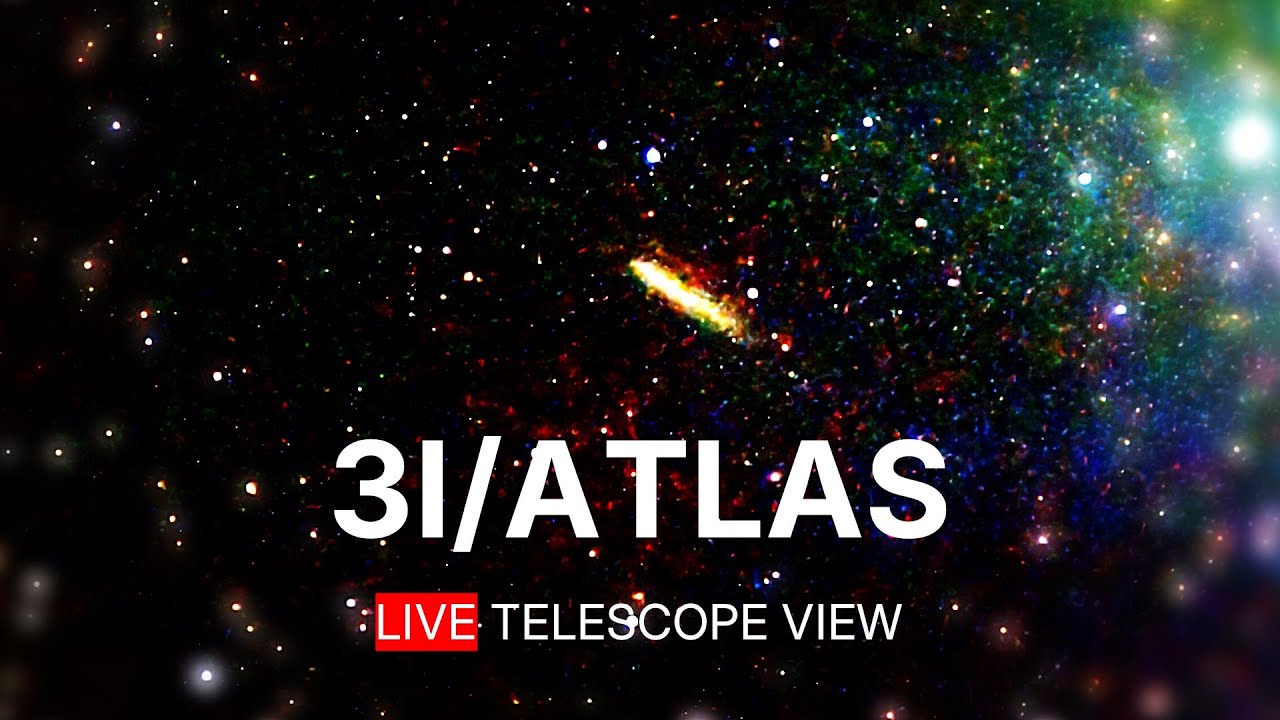 3I/ATLAS LIVE Earth-Sun Alignment - January 21-22