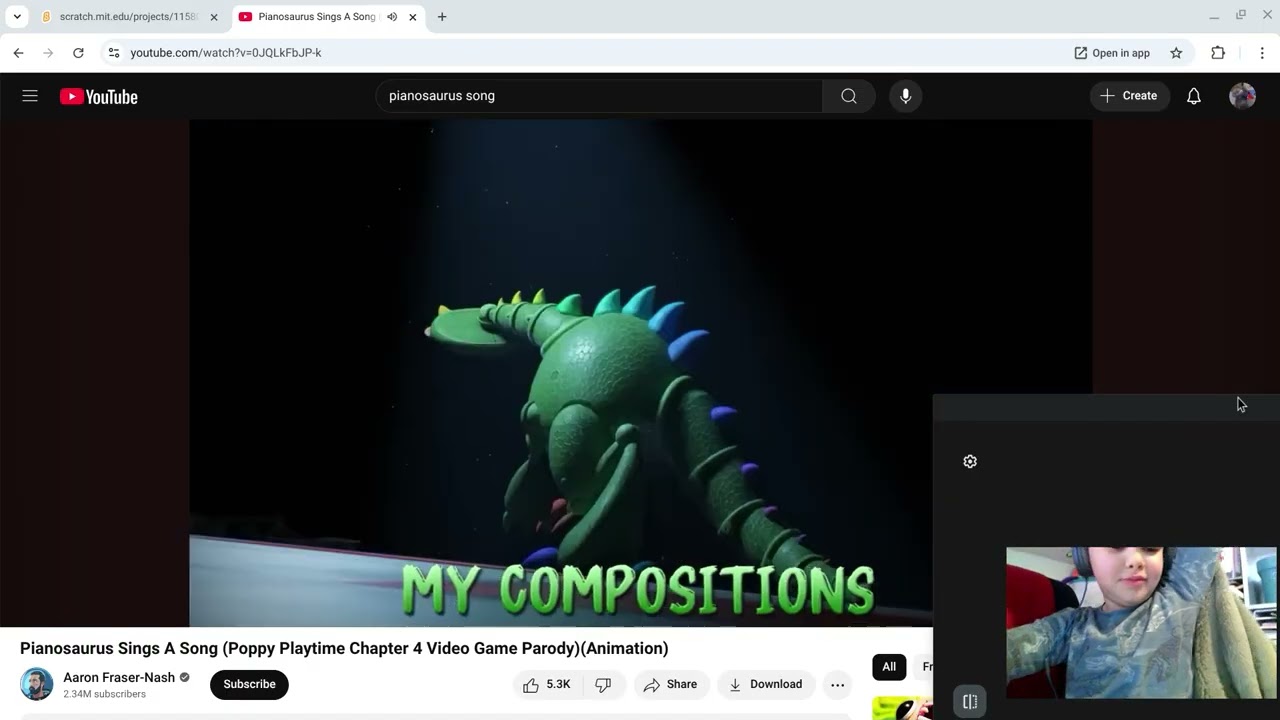 react to painosaurus song