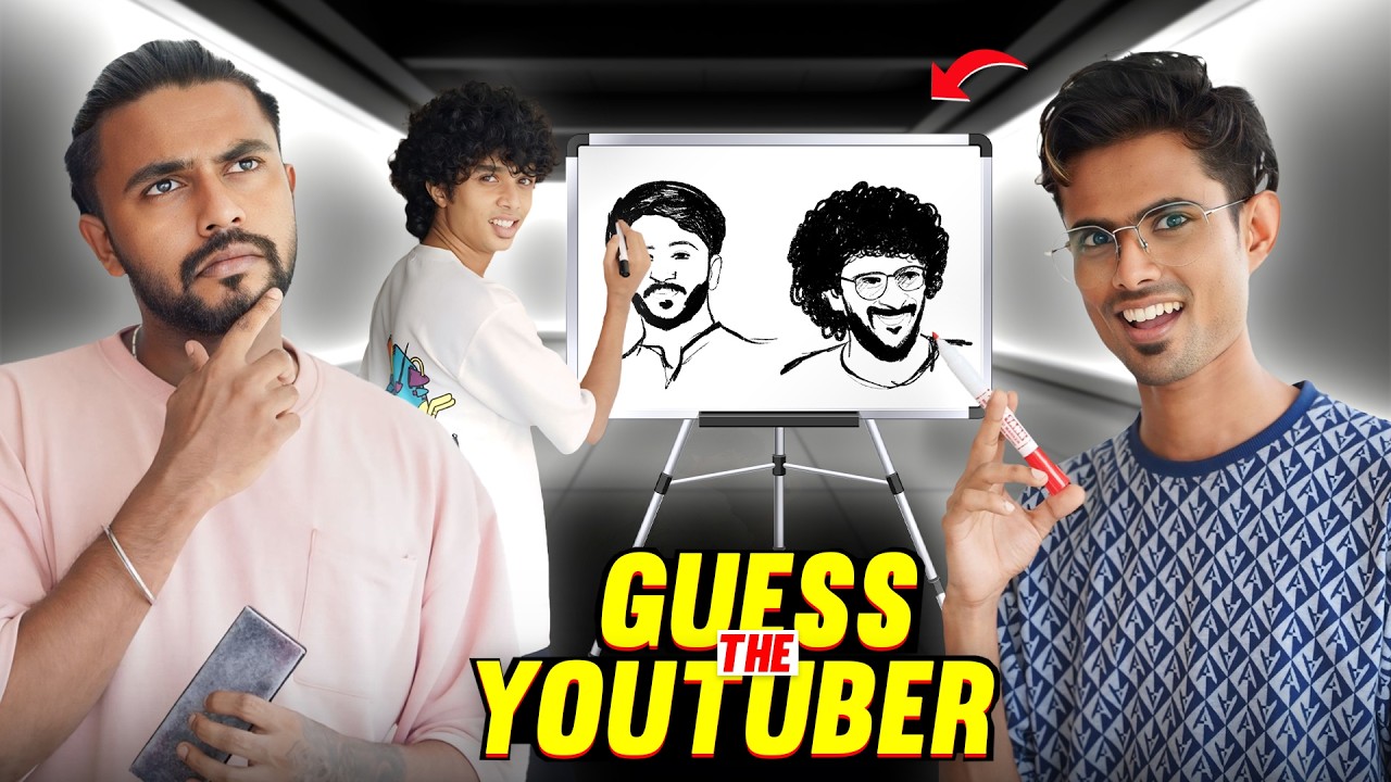 Guess The YouTuber : Drawing Edition !! 😂