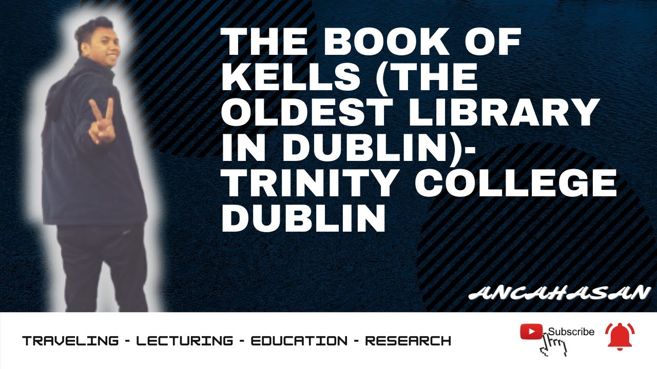 The Book of Kells (The oldest library in Dublin)-Trinity College Dublin