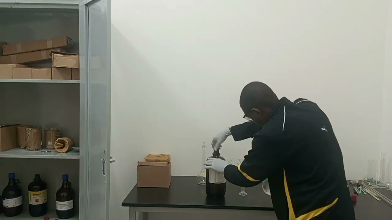 The making of 0.25M H₂SO₄