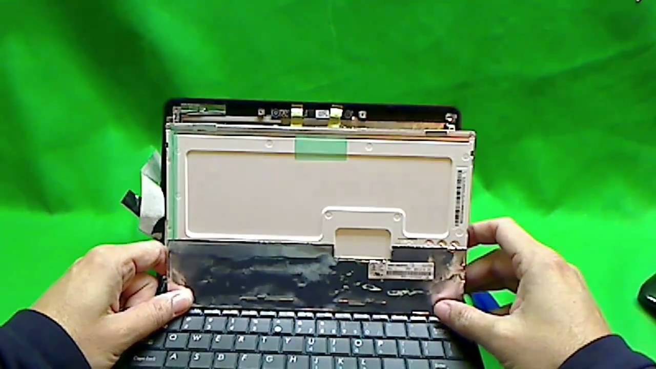 ASUS Eee PC 1005HA Laptop Screen Replacement Procedure