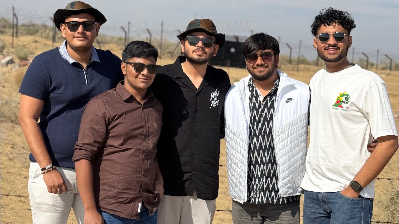 Boys Trip Part 8 | Witnessing history at the India–Pakistan Border 🇮🇳 