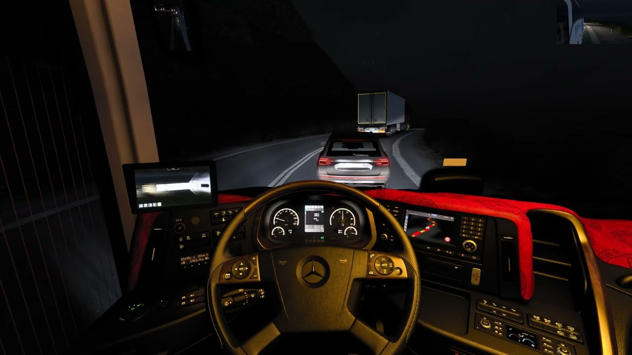 Euro Truck Simulator 2 Mercedes Benz Travego 15SHD 2024 | YKS EU TEAM TURKEY MAP
