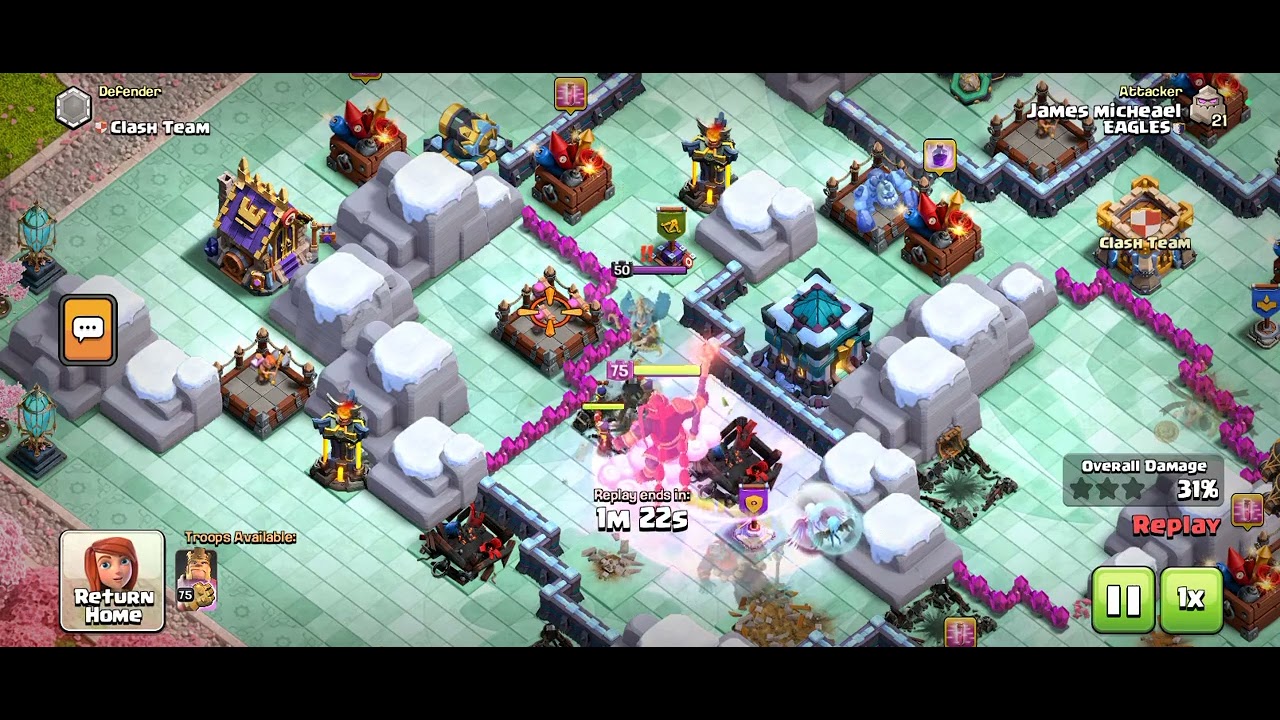 How to finish cloud contest clash of clans.