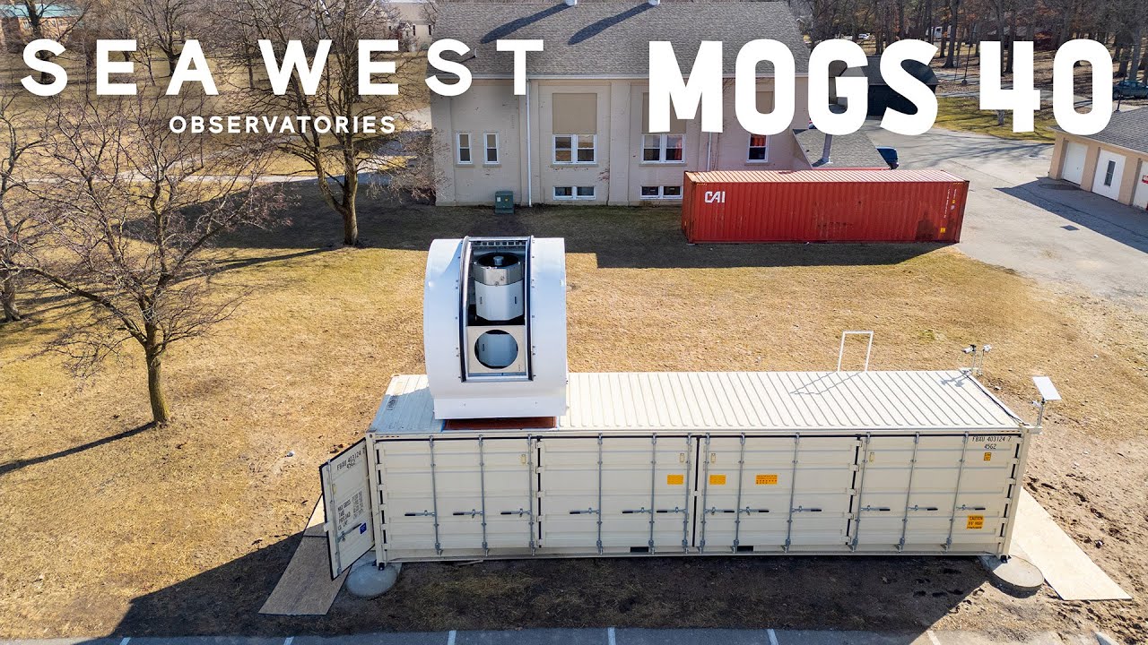 Installing a PlaneWave N700 in the MOGS-40 || Modular Optical Ground Station