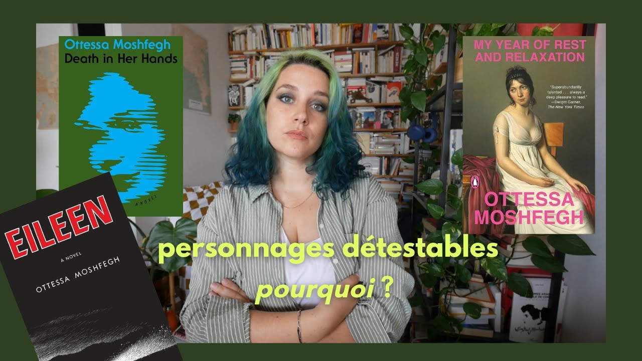 Ottessa Moshfegh et les anti-h&eacute;ro&iuml;nes - essai vid&eacute;o