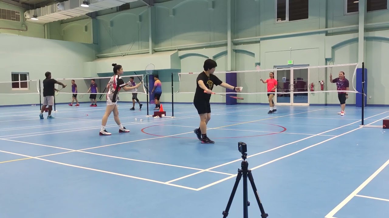 Solid Badminton Club Dubai | Jopo/Hanna vs Mira/Dhang