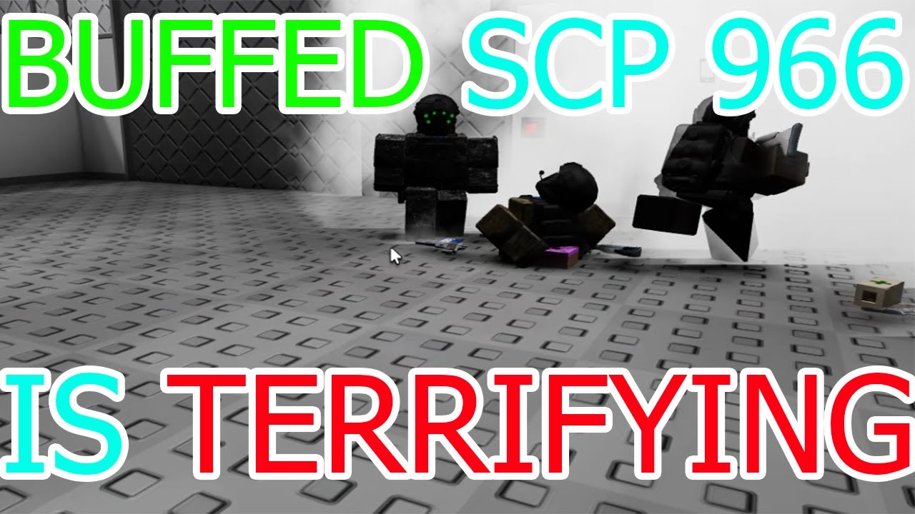 BUFFED SCP 966 Is TERRIFYING (SCP: RETRO BREACH)